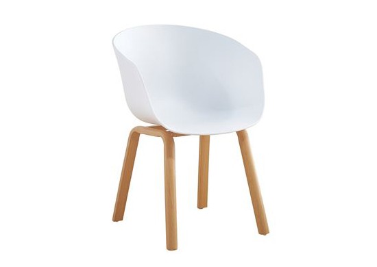 ΠΟΛΥΘΡΟΝΑ ΛΕΥΚΟ PP ΜΕ ΜΕΤΑΛΛΙΚΑ ΠΟΔΙΑ ΑΠ. ΦΥΣΙΚΟ