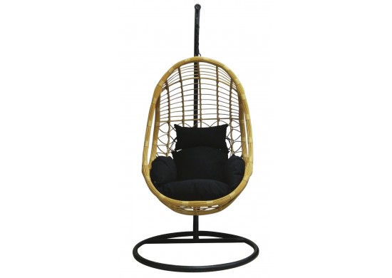 ΠΟΛΥΘΡΟΝΑ ΚΡΕΜΑΣΤΗ - ΚΟΥΝΙΣΤΗ ΜΕΤΑΛΛΙΚΗ WICKER ΦΥΣΙΚΟ