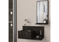 ΕΠΙΠΛΟ ΕΙΣΟΔΟΥ WENGE ΑΝΤΙΚΕ ΜΕ ΚΑΘΡΕΠΤΗ