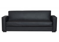 ΚΑΝΑΠΕΣ ΚΡΕΒΑΤΙ 3ΘΕΣΙΟΣ ΜΕ ΑΠΟΘΗΚΕΥΤΙΚΟ ΧΩΡΟ ΔΕΡΜΑΤΙΝΗ ΜΑΥΡΗ