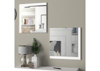 ΚΑΘΡΕΠΤΗΣ ΤΟΙΧΟΥ ΛΕΥΚΟΣ ΣΕΤ 2 ΤΕΜΑΧΙΑ