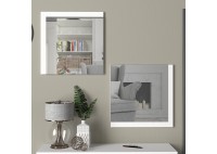 ΚΑΘΡΕΠΤΗΣ ΤΟΙΧΟΥ ΛΕΥΚΟΣ ΣΕΤ 2 ΤΕΜΑΧΙΑ