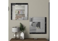 ΚΑΘΡΕΠΤΗΣ ΤΟΙΧΟΥ ΜΑΥΡΟ BENDIR ΣΕΤ 2 ΤΕΜΑΧΙΑ