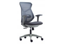 ΠΟΛYΘΡΟΝΑ ΓΡΑΦΕΙΟΥ ΥΦΑΣΜΑ ΓΚΡΙ MESH