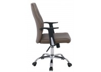 ΠΟΛΥΘΡΟΝΑ ΓΡΑΦΕΙΟΥ ΔΕΡΜΑΤΙΝΗ CAPPUCCINO PU