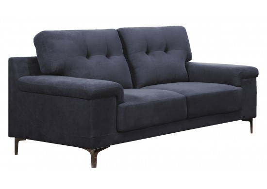 ΚΑΝΑΠΕΣ 2ΘΕΣΙΟΣ ΥΦΑΣΜΑ ΜΠΛΕ - ΓΚΡΙ