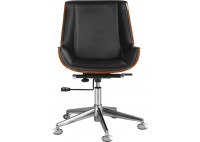 ΠΟΛΥΘΡΟΝΑ ΓΡΑΦΕΙΟΥ ΚΑΡΥΔΙ - ΔΕΡΜΑΤΙΝΗ ΜΑΥΡΗ PU