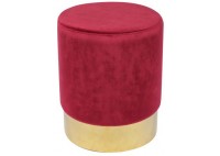 ΣΚΑΜΠΩ ΧΡΥΣΟ - ΥΦΑΣΜΑ VΕLURΕ ΚΟΚΚΙΝΟ