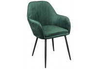ΠΟΛΥΘΡΟΝΑ ΥΦΑΣΜΑ VELURE FOREST GREEN ΜΕ ΜΕΤΑΛΛΙΚΑ ΠΟΔΙΑ