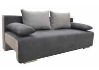 ΚΑΝΑΠΕΣ ΚΡΕΒΑΤΙ 3ΘΕΣΙΟΣ ΜΕ ΑΠΟΘΗΚΕΥΤΙΚΟ ΧΩΡΟ ΥΦΑΣΜΑ ΣΚΟΥΡΟ ΓΚΡΙ - ΑΝΟΙΧΤΟ ΓΚΡΙ