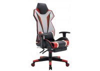 ΠΟΛΥΘΡΟΝΑ ΓΡΑΦΕΙΟΥ GAMING ΔΕΡΜΑΤΙΝΗ ΜΑΥΡΗ - ΚΟΚΚΙΝΗ - ΑΣΠΡΗ  PU
