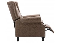 ΠΟΛΥΘΡΟΝΑ RELAX ΥΦΑΣΜΑ ANTIQUE ΚΑΦΕ