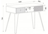 ΚΟΝΣΟΛΑ ΚΑΡΥΔΙ - PATTERN ΜΕ ΠΟΔΙΑ ΜΑΥΡΑ
