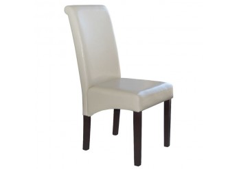 ΚΑΡΕΚΛΑ ΔΕΡΜΑΤΙΝΗ IVORY PU - ΠΟΔΙΑ WENGE
