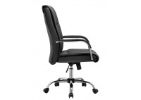 ΠΟΛΥΘΡΟΝΑ ΓΡΑΦΕΙΟΥ ΔΕΡΜΑΤΙΝΗ ΜΑΥΡΗ PU