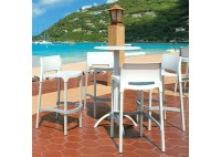 ΤΡΑΠΕΖΙ BAR WHITE PP