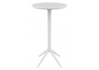 ΤΡΑΠΕΖΙ BAR ΛΕΥΚΟ PP