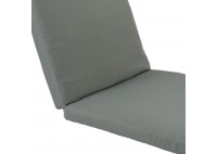 ΜΑΞΙΛΑΡΙ ΞΑΠΛΩΣΤΡΑΣ ΥΦΑΣΜΑ ΓΚΡΙ ΜΕ ΦΕΡΜΟΥΑΡ - VELCRO