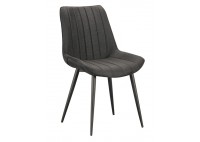 ΚΑΡΕΚΛΑ ΤΡΑΠΕΖΑΡΙΑΣ ΜΕΤΑΛΛΙΚΗ ΜΑΥΡΗ - ΥΦΑΣΜΑ ΜΑΥΡΟ