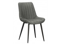 ΚΑΡΕΚΛΑ ΤΡΑΠΕΖΑΡΙΑΣ ΜΕΤΑΛΛΙΚΗ ΜΑΥΡΗ - ΥΦΑΣΜΑ ΓΚΡΙ