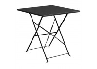 ΤΡΑΠΕΖΙ ΜΕΤΑΛΛΙΚΟ ΜΑΥΡΟ