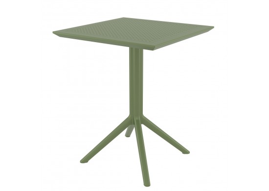 ΤΡΑΠΕΖΙ ΠΟΛΥΠΡΟΠΥΛΕΝΙΟΥ OLIVE GREEN