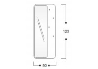 ΚΑΘΡΕΠΤΗΣ ΤΟΙΧΟΥ ΦΥΣΙΚΟΥ ΧΡΩΜΑΤΟΣ