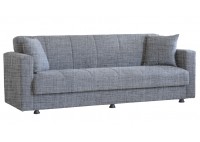 ΚΑΝΑΠΕΣ ΚΡΕΒΑΤΙ 3ΘΕΣΙΟΣ ΜΕ ΑΠΟΘΗΚΕΥΤΙΚΟ ΧΩΡΟ ΥΦΑΣΜΑ ΓΚΡΙ