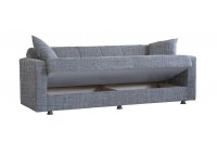 ΚΑΝΑΠΕΣ ΚΡΕΒΑΤΙ 3ΘΕΣΙΟΣ ΜΕ ΑΠΟΘΗΚΕΥΤΙΚΟ ΧΩΡΟ ΥΦΑΣΜΑ ΓΚΡΙ