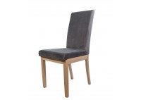 ΚΑΡΕΚΛΑ ΞΥΛΙΝΗ ΟΞΙΑ ΜΕ ΥΦΑΣΜΑ ΓΚΡΙ