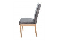 ΚΑΡΕΚΛΑ ΞΥΛΙΝΗ ΟΞΙΑ ΜΕ ΥΦΑΣΜΑ ΓΚΡΙ