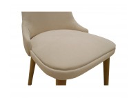 ΚΑΡΕΚΛΑ ΞΥΛΙΝΗ ΟΞΙΑ ΑΝΟΙΧΤΟ ΚΑΡΥΔΙ ΜΕ ΥΦΑΣΜΑ ΚΡΕΜ