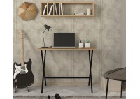 ΓΡΑΦΕΙΟ ΜΕ ΡΑΦΙ  ΦΥΣΙΚΟΥ ΧΡΩΜΑΤΟΣ