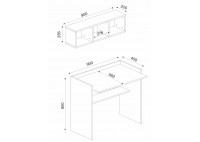 ΓΡΑΦΕΙΟ SΟΝΟΜΑ-ΛΕΥΚΟ ΜΕ ΡΑΦΙ