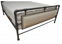 ΚΡΕΒΑΤΙ ΔΙΠΛΟ ΜΕΤΑΛΛΙΚΟ ΑΝΘΡΑΚΙ ΓΙΑ ΣΤΡΩΜΑ 160Χ200