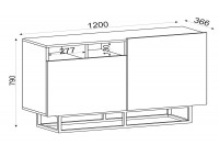 ΜΠΟΥΦΕΣ WENGE ΑΝΤΙΚΕ