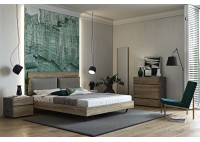 ΣΥΡΤΑΡΙΕΡΑ ΜΕ 4 ΣΥΡΤΑΡΙΑ ΑΠΟΧΡΩΣΗ CASHMERE GREY RUSTIC OAK