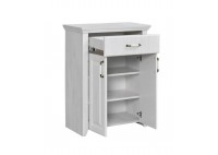 ΠΑΠΟΥΤΣΟΘΗΚΗ ΑΠΟΧΡΩΣΗ ΛΕΥΚΗ RUSTIC