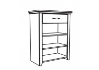 ΠΑΠΟΥΤΣΟΘΗΚΗ ΑΠΟΧΡΩΣΗ ΛΕΥΚΗ RUSTIC