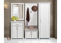 ΕΠΙΠΛΟ ΕΙΣΟΔΟΥ ΜΕ 1 ΠΟΡΤΑ ΑΠΟΧΡΩΣΗ ΛΕΥΚΟ RUSTIC