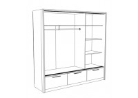 ΝΤΟΥΛΑΠΑ 3ΦΥΛΛΗ ΣΥΡΟΜΕΝΗ ΜΕ ΚΑΘΡΕΠΤΗ ΑΠΟΧΡΩΣΗ ARTISAN - ΓΚΡΙ