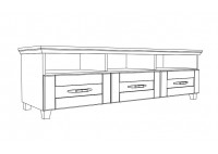 ΕΠΙΠΛΟ ΤΗΛΕΟΡΑΣΗΣ ΑΠΟΧΡΩΣΗ ΛΕΥΚΟ - ARTISAN