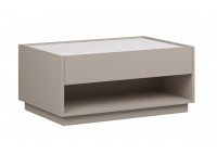 ΤΡΑΠΕΖΑΚΙ ΣΑΛΟΝΙΟΥ ΑΠΟΧΡΩΣΗ ΛΕΥΚΟ ΜΑΡΜΑΡΟ - ΓΚΡΙ ΠΕΤΡΑΣ