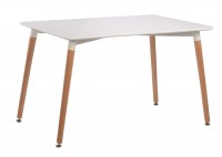 ΤΡΑΠΕΖΑΡΙΑ ΣΕΤ ΑΣΠΡΗ ΜΕ 4 ΚΑΡΕΚΛΕΣ GREY