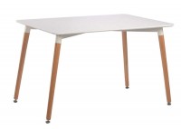 ΤΡΑΠΕΖΑΡΙΑ ΣΕΤ ΑΣΠΡΗ ΜΕ 4 ΚΑΡΕΚΛΕΣ GREY