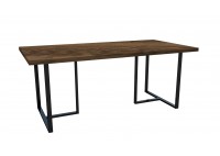 ΤΡΑΠΕΖΙ ΜΕ ΜΕΤΑΛΛΙΚΗ ΒΑΣΗ ΜΑΥΡΗ