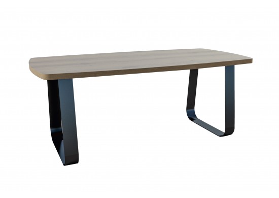 ΤΡΑΠΕΖΙ ΜΕ ΜΕΤΑΛΛΙΚΗ ΒΑΣΗ ΜΑΥΡΗ