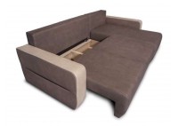 ΚΑΝΑΠΕΣ ΚΡΕΒΑΤΙ ΓΩΝΙΑ ΑΝΑΣΤΡΕΨΙΜΗ ΜΕ ΑΠΟΘΗΚΕΥΤΙΚΟ ΧΩΡΟ ΥΦΑΣΜΑ ΣΚΟΥΡΟ ΓΚΡΙ