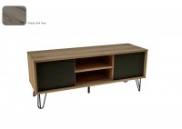 ΕΠΙΠΛΟ ΤΗΛΕΟΡΑΣΗΣ ΜΕ ΜΕΤΑΛΛΙΚΑ ΠΟΔΙΑ ΜΑΥΡΑ