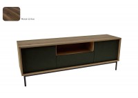 ΕΠΙΠΛΟ ΤΗΛΕΟΡΑΣΗΣ ΜΕ ΜΕΤΑΛΛΙΚΑ ΠΟΔΙΑ ΜΑΥΡΑ